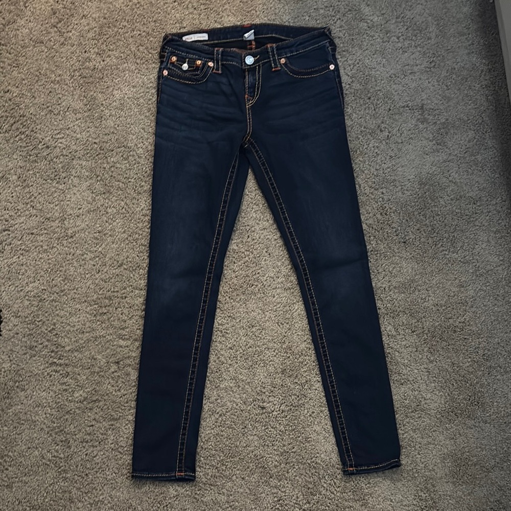 Women's Dark Blue Jeans